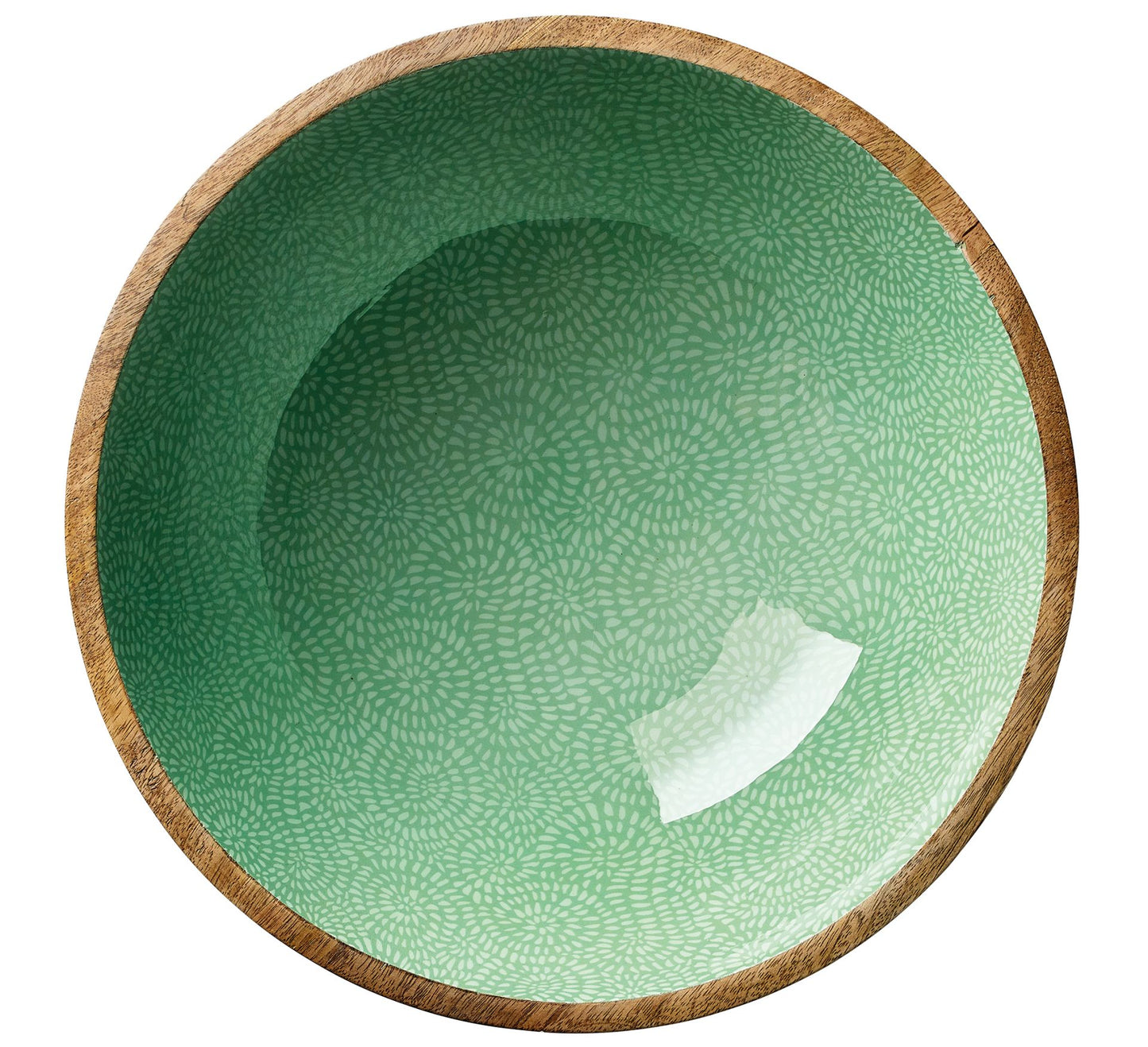 Schüssel BRUSH GREEN, Mango, Ø 35 cm x 12 cm