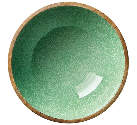 Schüssel BRUSH GREEN, Mango, Ø 35 cm x 12 cm