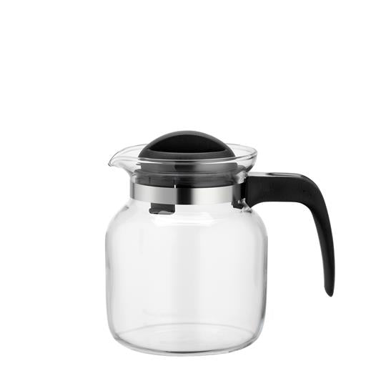 Glaskanne Matura schwarzer Deckel 0,65 ltr