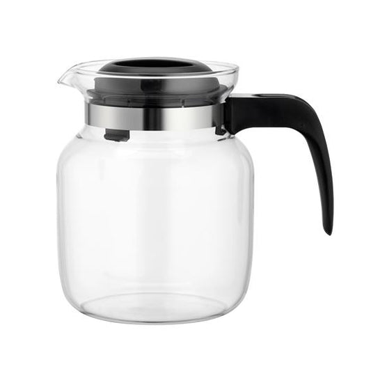 Glaskanne Matura schwarzer Deckel 1,25ltr