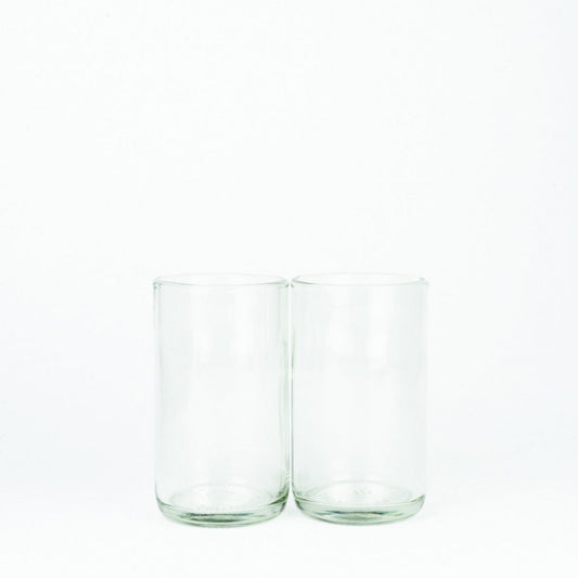 CARRY GLASS 300 ml Trinkglas 2er Set - UPCYCLING