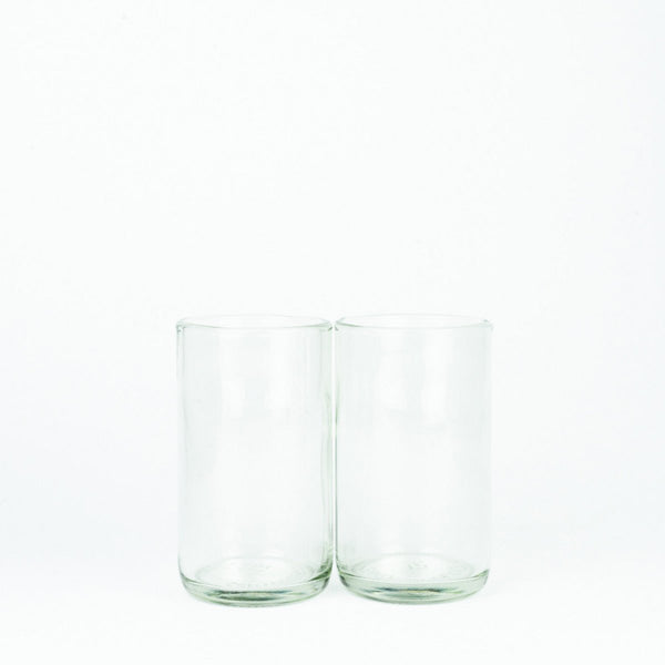 CARRY GLASS 300 ml Trinkglas 2er Set - UPCYCLING