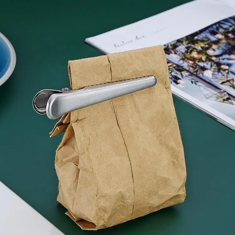 Beutelclips — für Lebensmittel, Kaffee, Gewürze, Teebeutel — 2 Farben