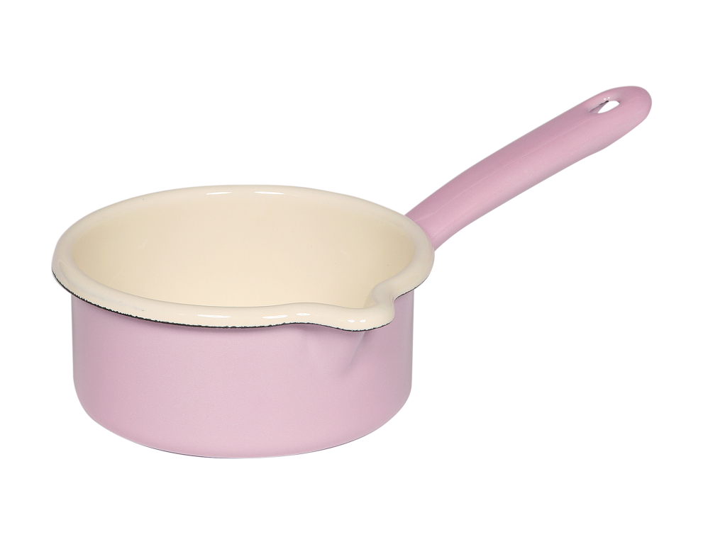 Stielkasserolle 12cm 0,5l rosa Bunt