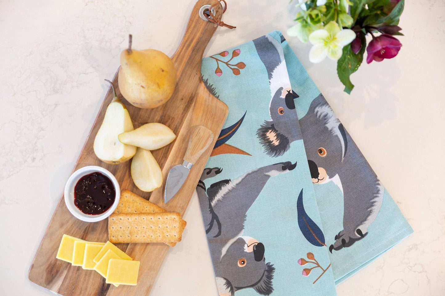 Geschirrtuch - Koalas Baumwolle 74cm x 47cm