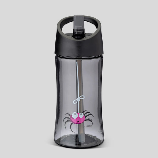 Trinkflasche 0,35 l. grau Spinne