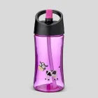 Trinkflasche 0,35 l. lila Kuh