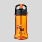 Trinkflasche 0,35 l. orange Elch