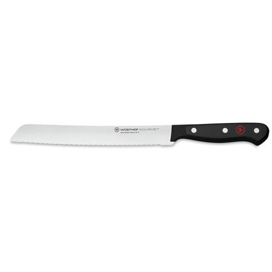 Brotmesser 20cm Gourmet schwarz