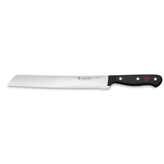 Brotmesser 23cm Gourmet schwarz