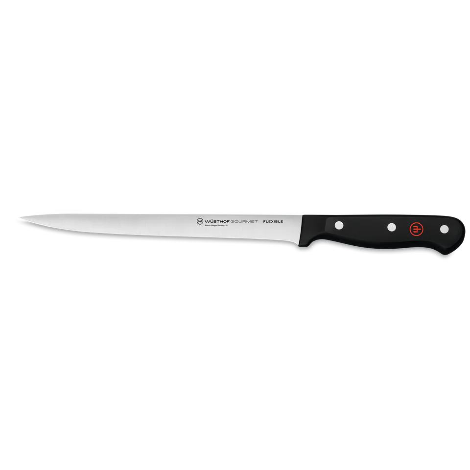 Fischfiliermesser flexibel 20cm Gourmet schwarz