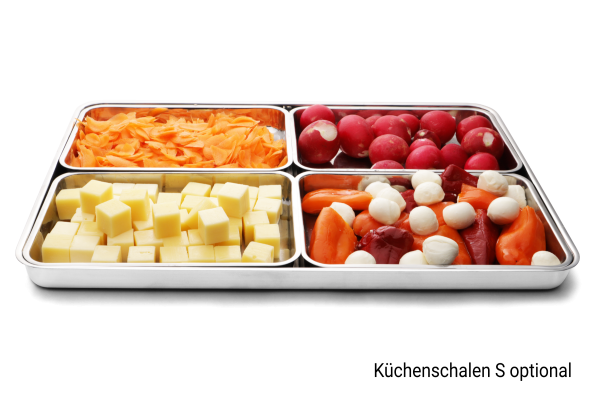 Küchenschale Edelstahl Simplo - Größe L