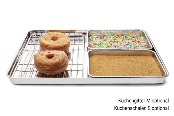 Küchenschale Edelstahl Simplo - Größe L