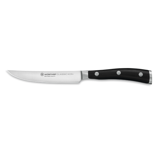Steakmesser 12cm Classic Ikon schwarz
