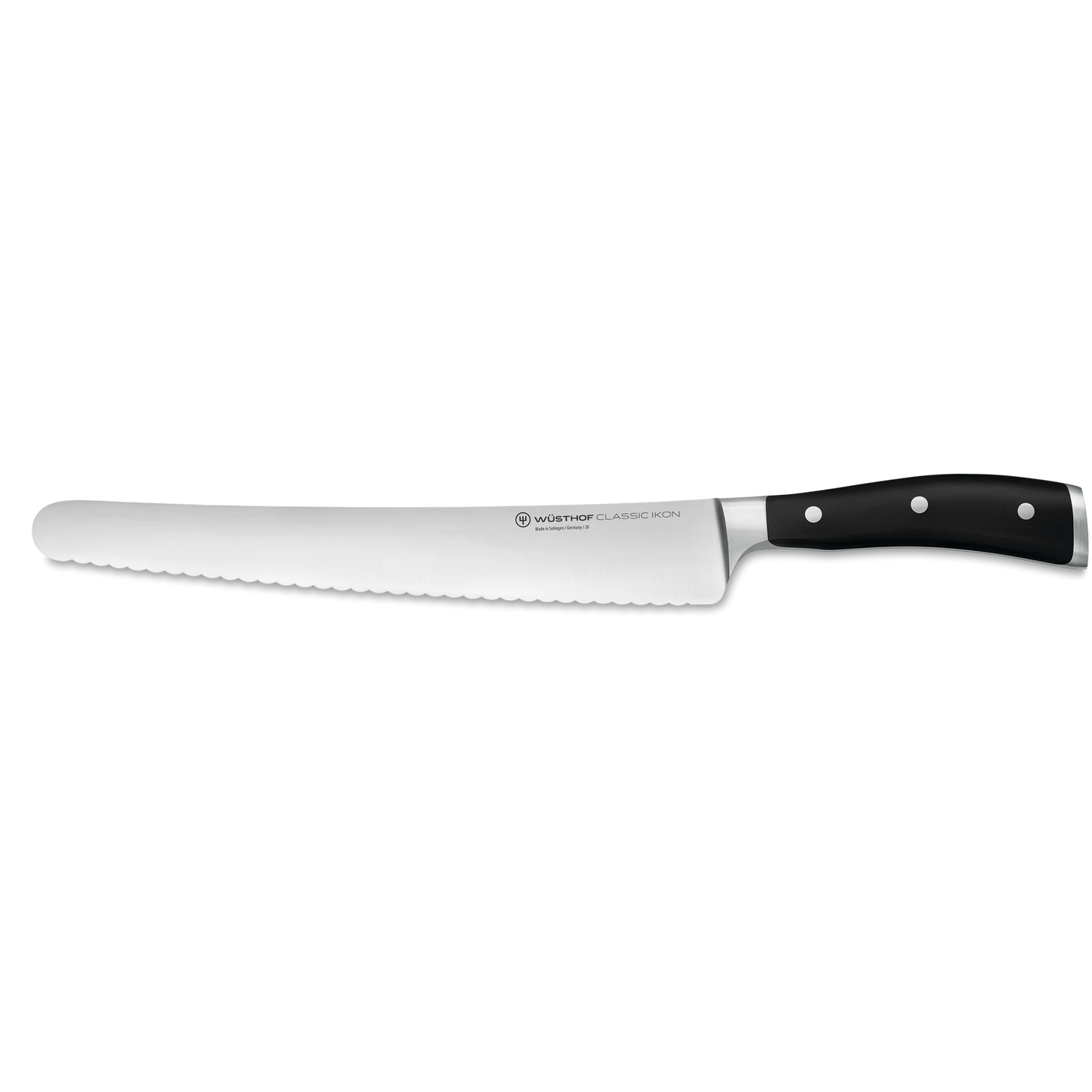 Super Slicer mit konvexer Welle  26cm Classic Ikon schwarz
