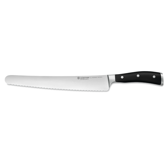 Super Slicer mit konvexer Welle  26cm Classic Ikon schwarz