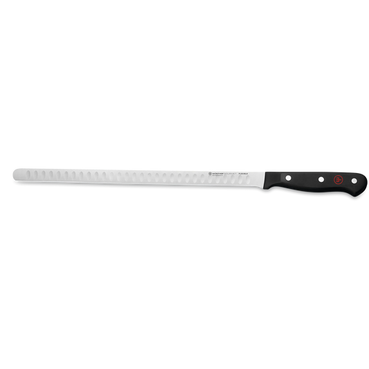 Lachmesser mit Kulle 29cm Gourmet schwarz
