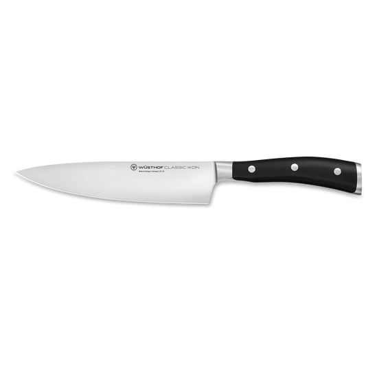 Kochmesser 18cm Classic Ikon schwarz