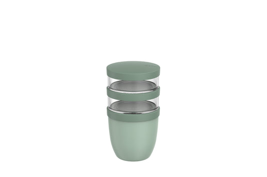 Ellipse Lunchpot 3-teilig 500 ml + 200 ml + 200 ml – Nordic sage