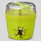 Kinder Lunchbox mit Kühlakku N'ice Cup - L Affe lime
