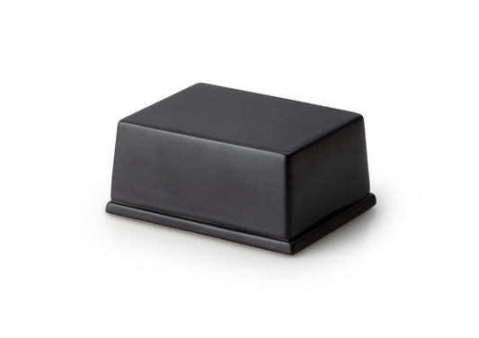 Butterdose 250g Keramik schwar Butterdose