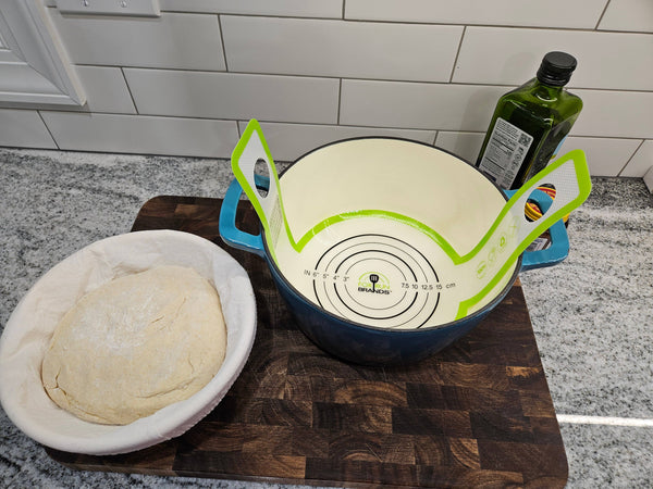Antihaft-Silikon-Brottragehilfe für Dutch Ovens Gusstöpfe