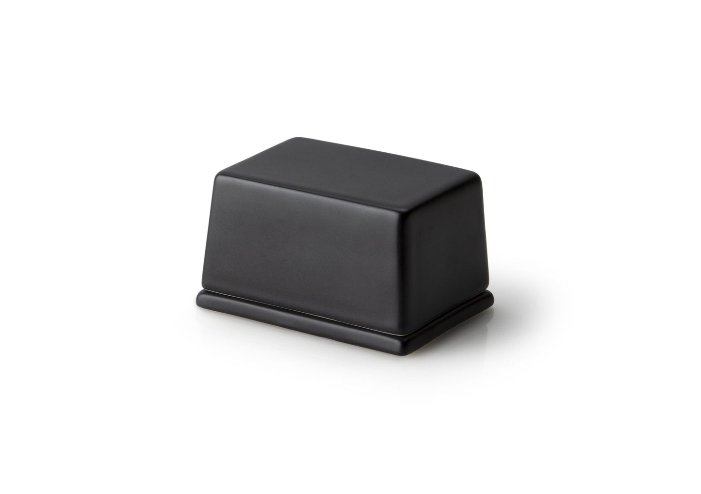 Butterdose 125g Keramik schwar Butterdose