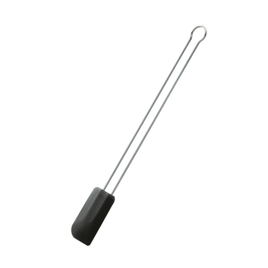 Teigschaber lang schwarz 26cm