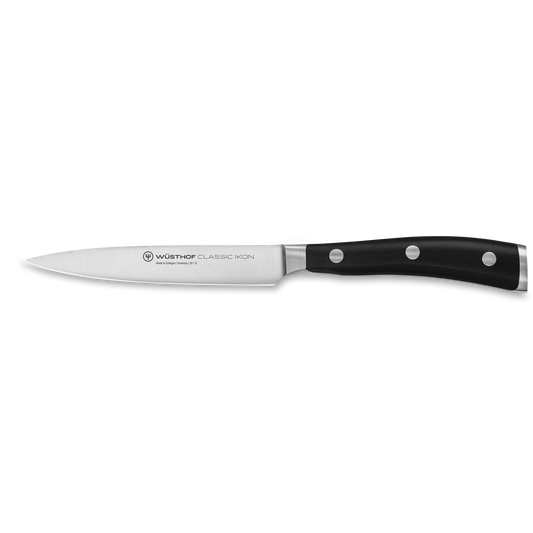 Gemüsemesser 12cm Classic Ikon schwarz