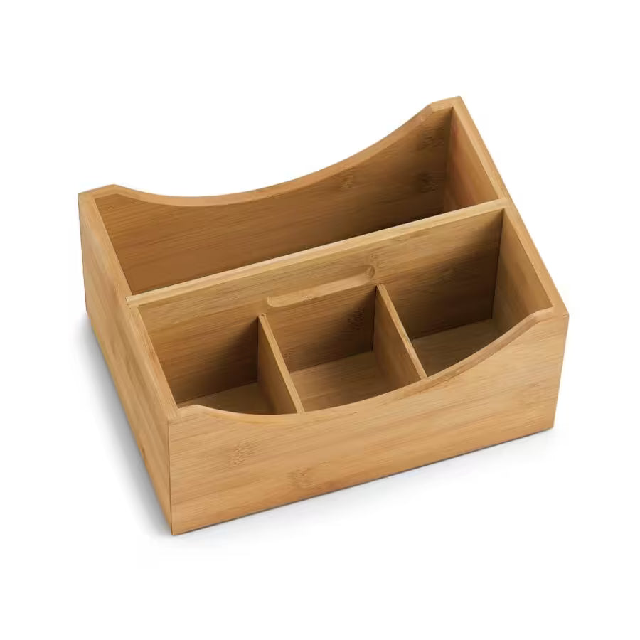 Ordnungsbox m. Griff, Bambus/MDF 25 x 18 x 12 cm