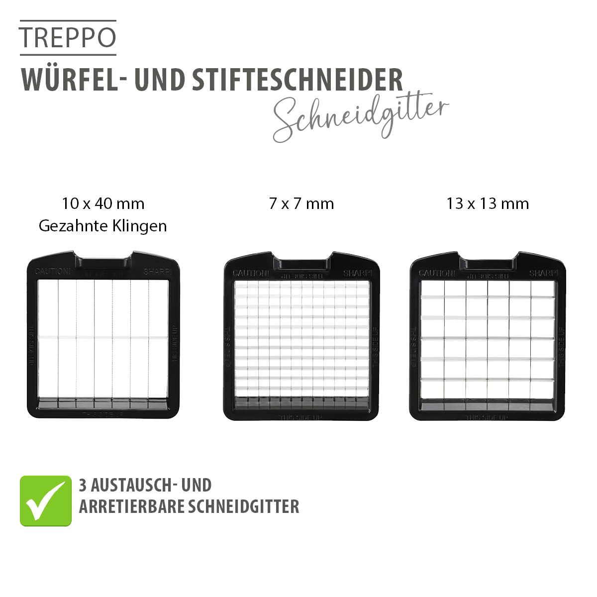 Würfel- Stifteschneider 2.0 Tr Treppo