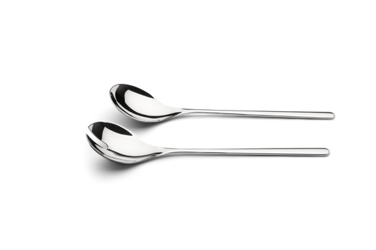 Salatbesteck Edelstahl 24cm Klassik