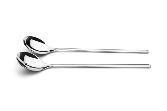 Salatbesteck Edelstahl 30cm Klassik