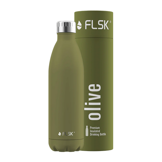 Trinkflasche FLSK 0,75l Olive To-Go / Bottle
