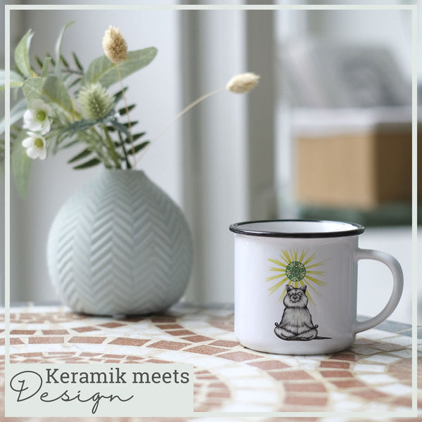 Keramiktasse – Yogibär