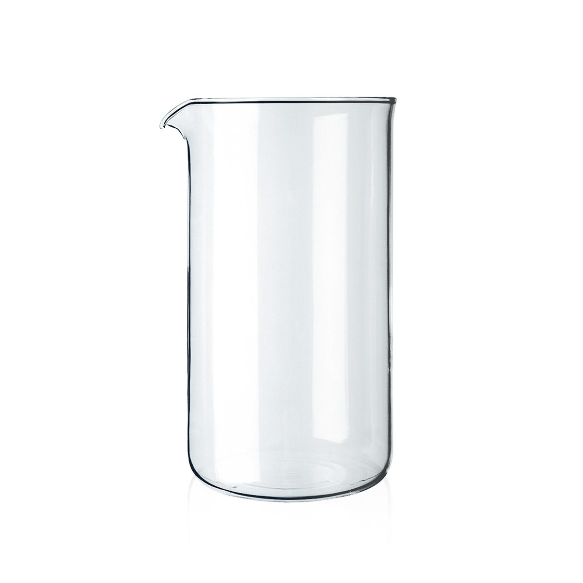 Ersatzglas zu Kaffeebereiter 8 Tassen, 1.0 l, ø 9.6 cm, Höhe 18 cm