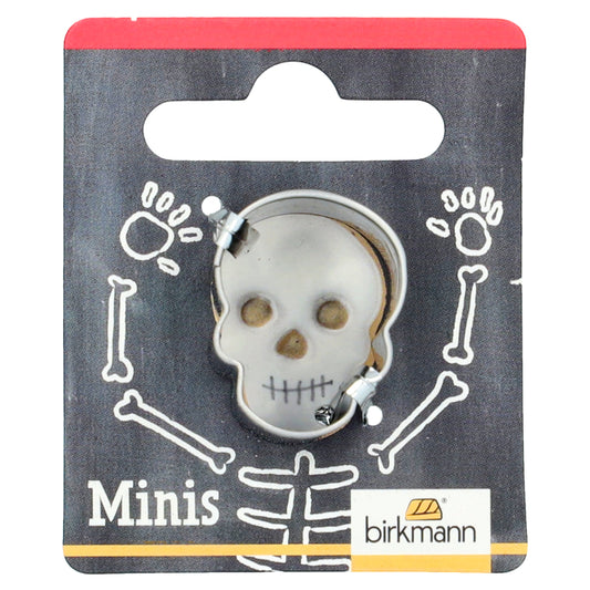 Ausstecher Mini Totenkopf Edelstahl | 2,5 cm