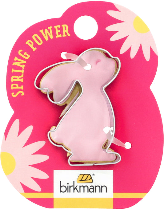 Ausstechform, Hase seitlich, 4,8 cm auf Cardboard, Edelstahl