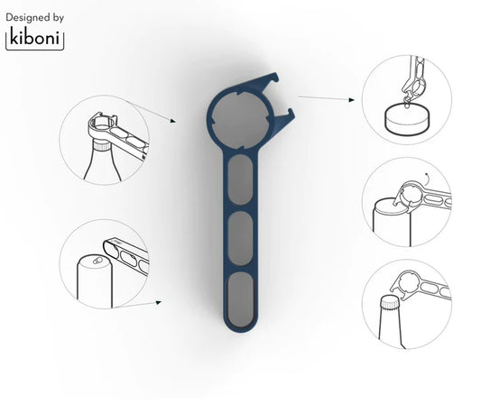 Multifunktionsöffner BOB Kunststoff verschiedene Farben