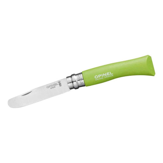 Kindertaschenmesser  No. 7 Edelstahl/Buche Grün