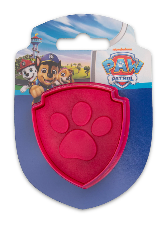 Paw Patrol Abzeichen Pfote 5,5 cm Rubinrot