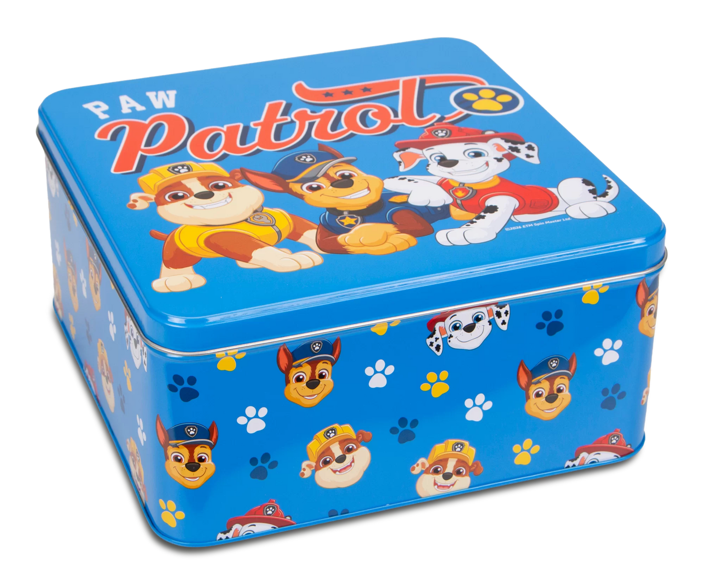 Paw Patrol Jungs 21 x 21 cm | H 10cm Blau Gebäckdose