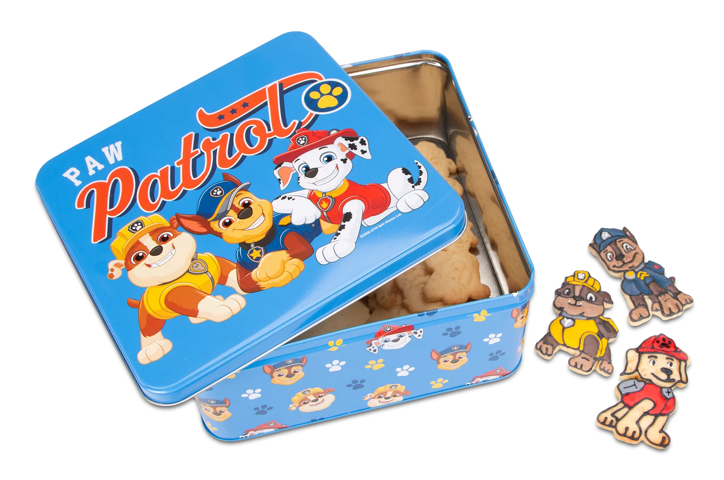 Paw Patrol Jungs 21 x 21 cm | H 10cm Blau Gebäckdose