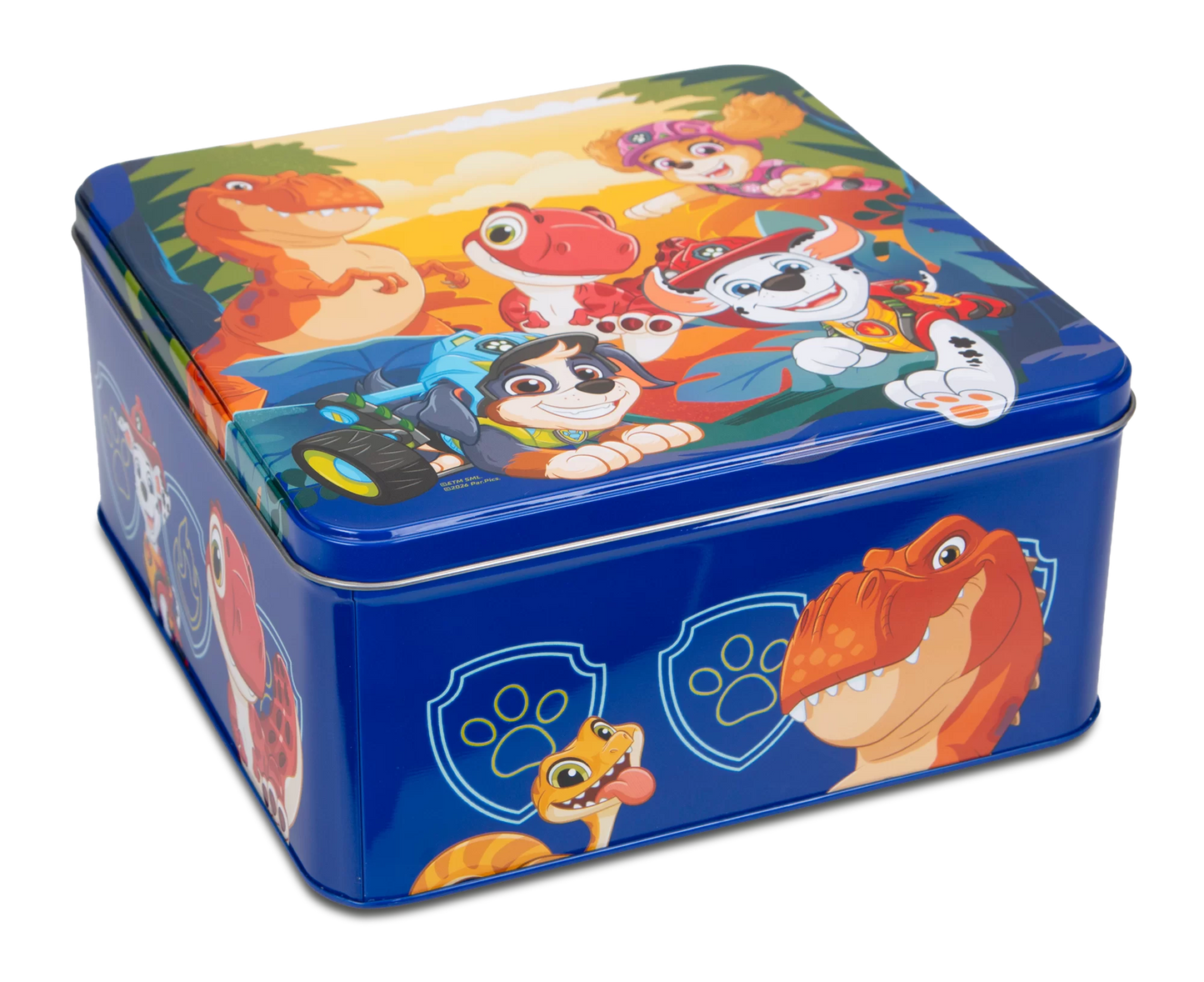 Paw Patrol Gebäckdose  Dunkelblau 21 x 21cm | H 10cm