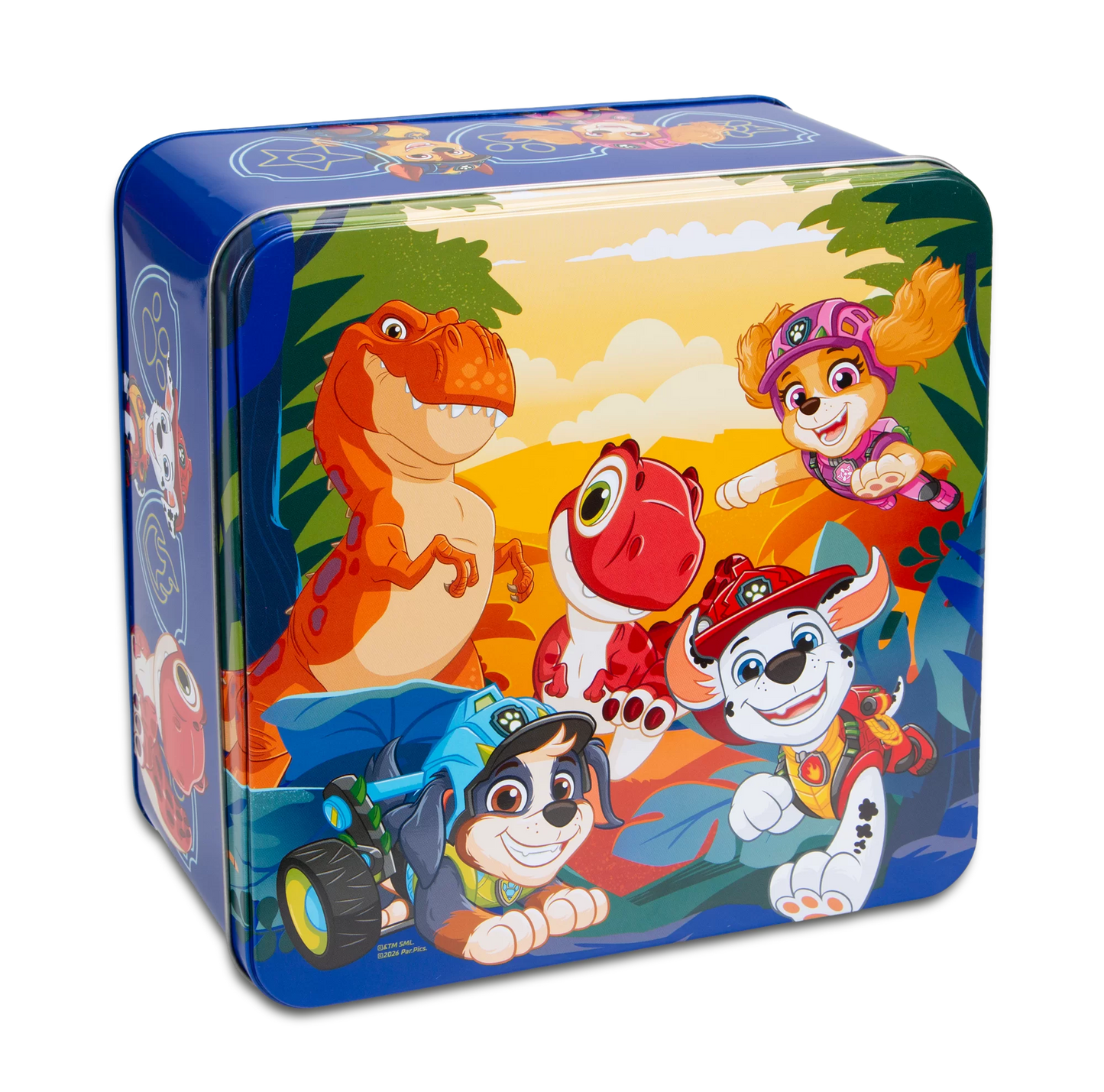 Paw Patrol Gebäckdose  Dunkelblau 21 x 21cm | H 10cm