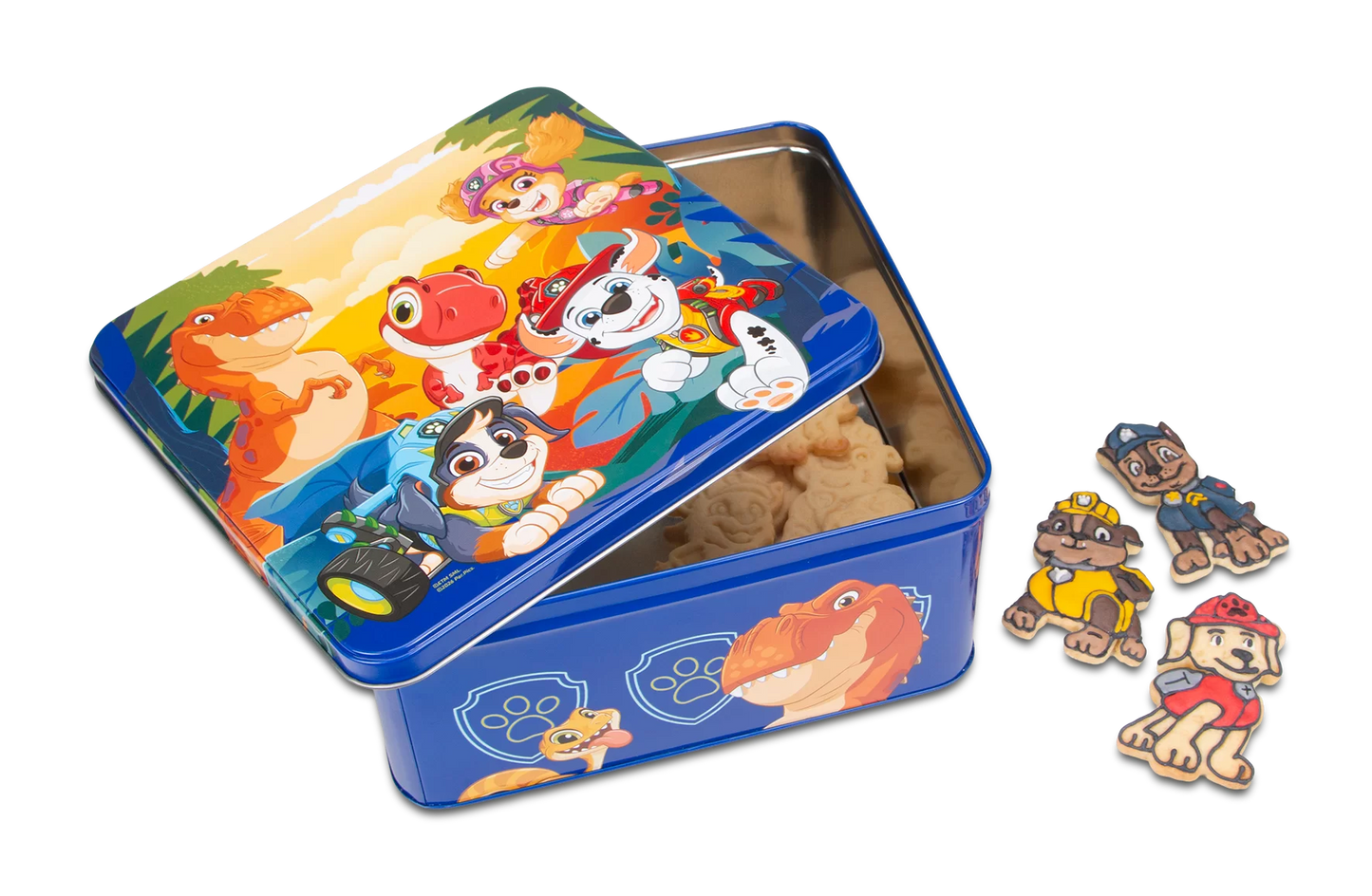Paw Patrol Gebäckdose  Dunkelblau 21 x 21cm | H 10cm