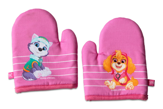 Paw Patrol Mädchen 17 x 13 cm Pink Backofenhandschuhe 2er Set