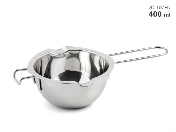 Schmelztopf Schokoladenschmelzer Edelstahl 400ml