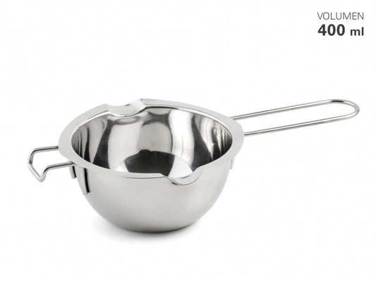 Schmelztopf Schokoladenschmelzer Edelstahl 400ml