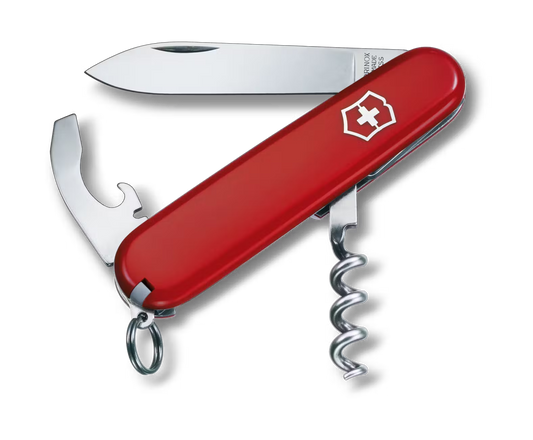 Offiziersmesser Waiter rot